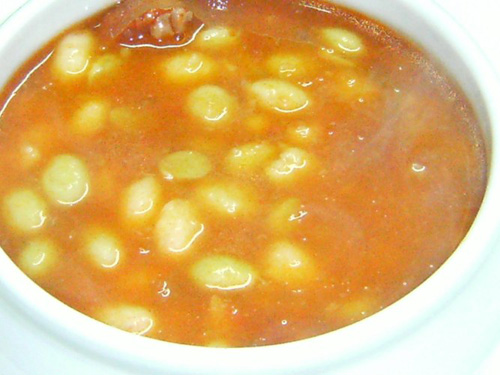 Restaurante en Valencia Pochas con chorizo